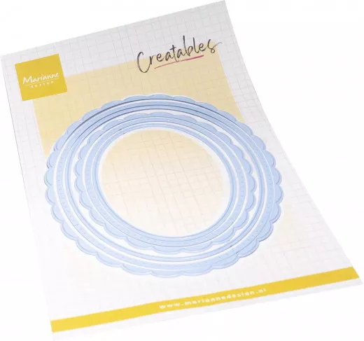 Creatables - Scalloped Oval