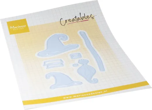 Creatables - Witch Hat & Broomstick