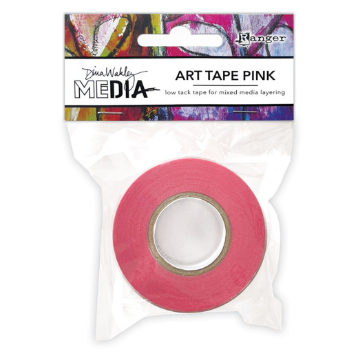 Dina Wakley Media Art Tape - Pink