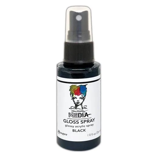 Dina Wakley Media Gloss Spray - Black