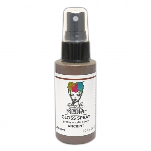 Dina Wakley Media Gloss Spray - Ancient