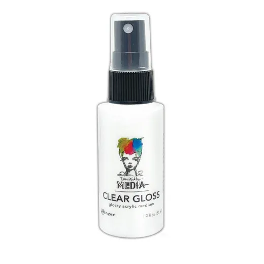 Dina Wakley Media Gloss Spray - Clear Gloss