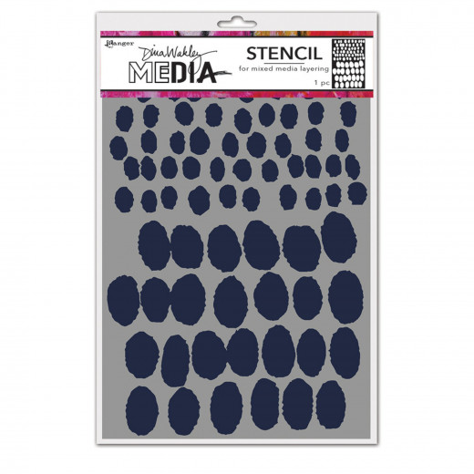 Dina Wakley Media Stencils - Varied