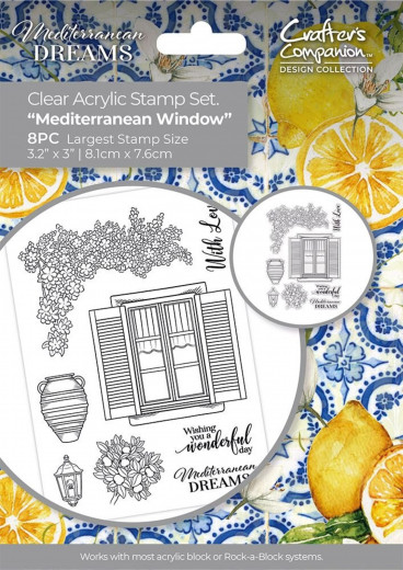 Clear Stamps - Mediterranean Dreams - Mediterranean Window