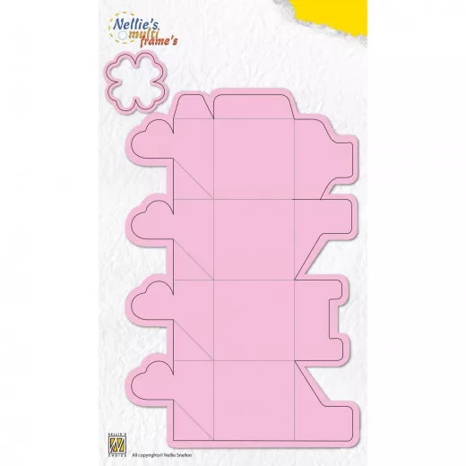 Multi Frame Die - Wrapping Box Clover