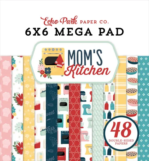 Mom's Kitchen - 6x6 Cardmakers Mega Pad
