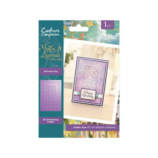 Embossing Folder - Myths & Legends - Athenian Key