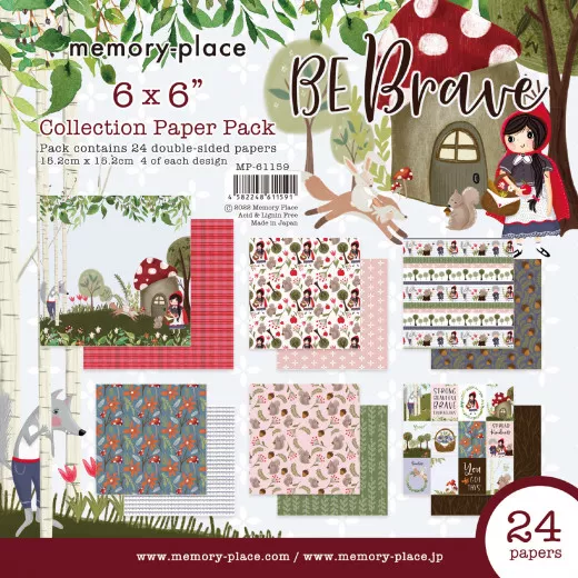 Memory Place - Be Brave - 6x6 Paper Pack