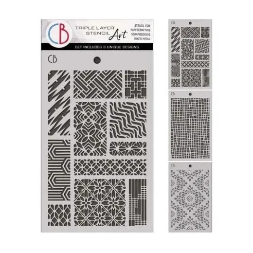 Ciao Bella - Eastern Journey - Triple Layer Stencil Set