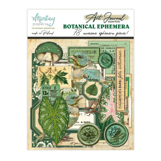Art Journal - Ephemera Pack - Botanical