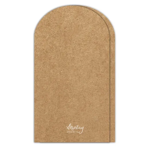 Mintay - Card Base - Basic Arch - Kraft