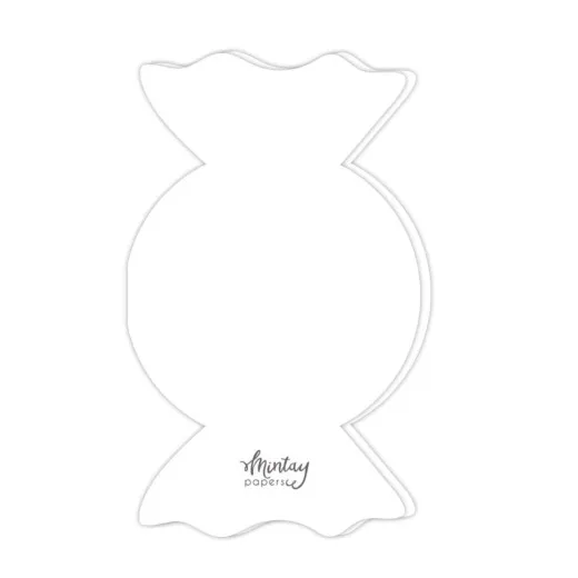 Mintay - Card Base - Basic Candy - Weiß