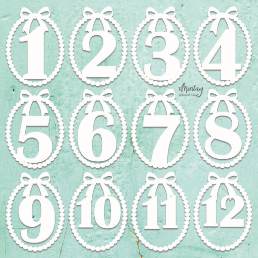 Mintay Chippies Decor - Baby Milestones