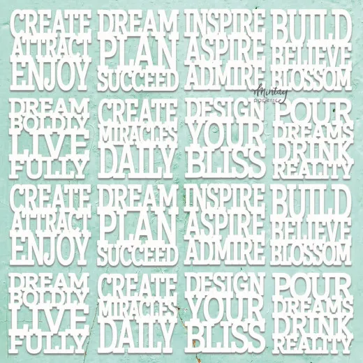 Mintay Chippies Decor - Affirmations