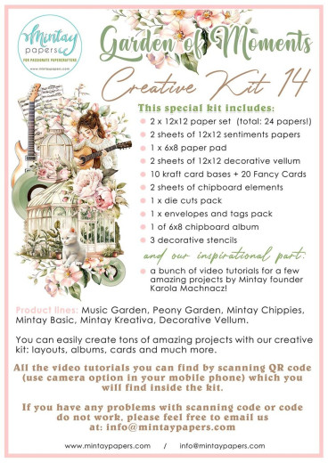 Mintay - Garden of Moments - Creative Kit 14