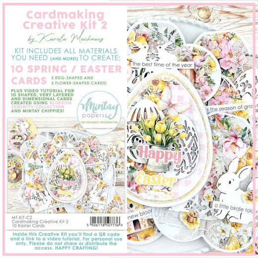 Mintay - Creative Cardmaking Kit 2 - 10 Easter Cards