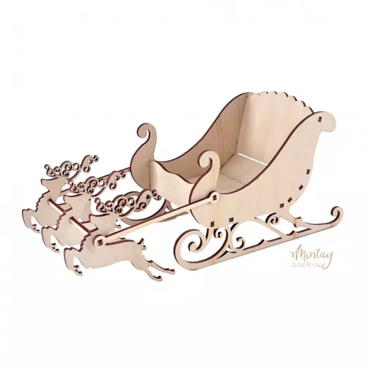 Mintay Woodies - Christmas Sleigh