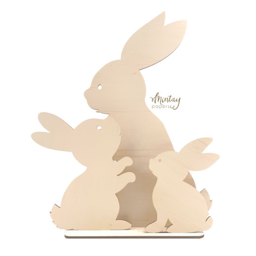 Mintay Woodies - Bunnies