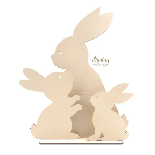 Mintay Woodies - Bunnies
