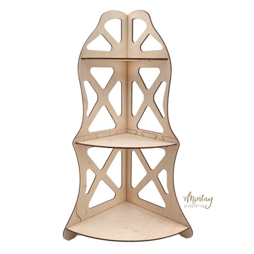 Mintay Woodies - Corner Shelf