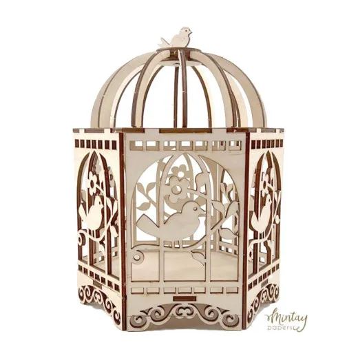 Mintay Woodies - Birdcage