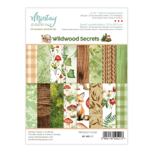 Wildwood Secrets - 6x8 Add-On Paper Pad