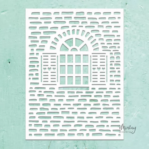 Mintay Kreativa 6x8 Stencil - Window