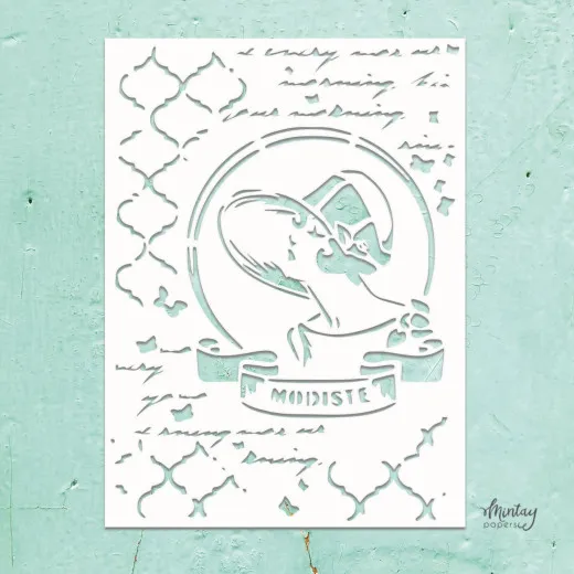 Mintay Kreativa 6x8 Stencil - Mixed 2