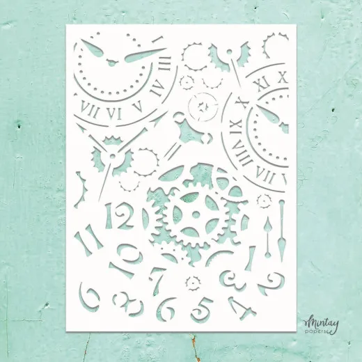 Mintay Kreativa 6x8 Stencil - Mixed 7