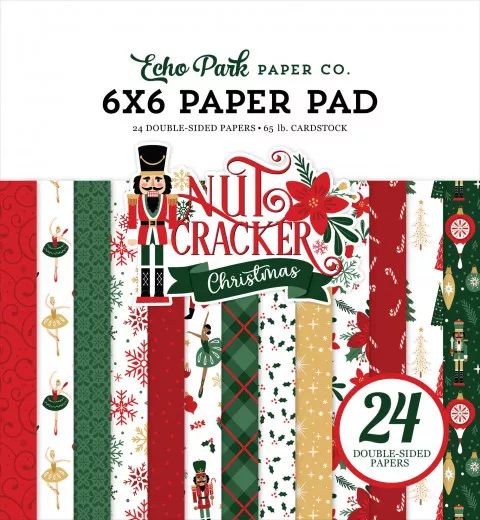 Nutcracker Christmas - 6x6 Paper Pad