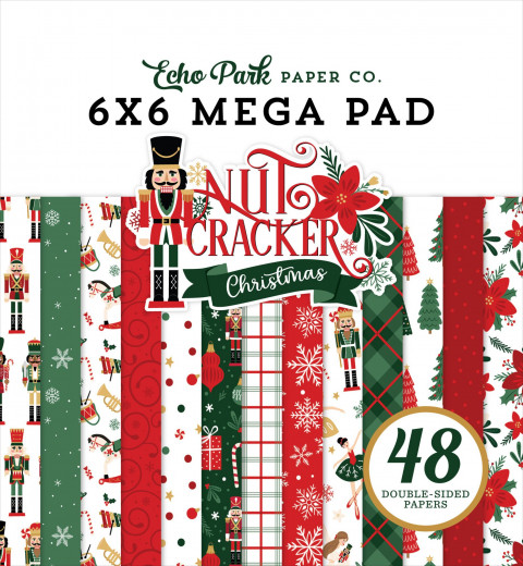 Nutcracker Christmas - 6x6 Mega Paper Pad