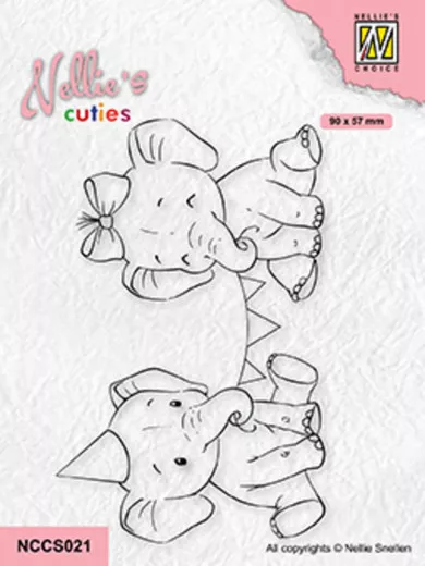 Clear Stamps - Christmas Cuties Happy Birthday