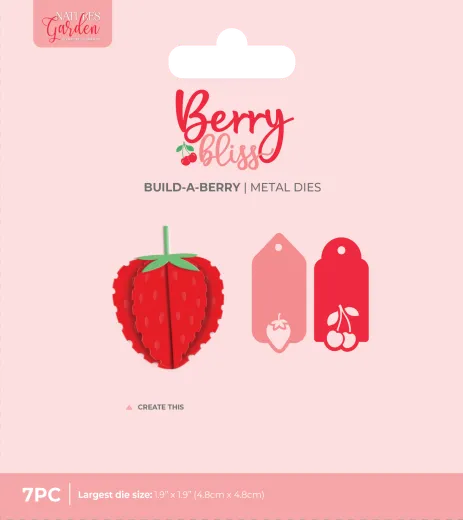 Metal Die - Berry Bliss - Build-a-Berry by Nature's Garden