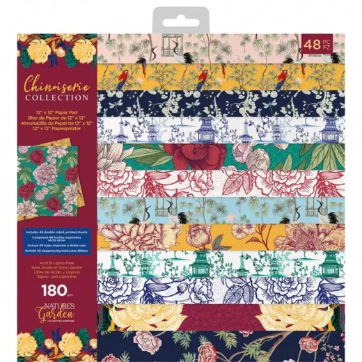 Chinoiserie Collection 12x12 Paper Pad