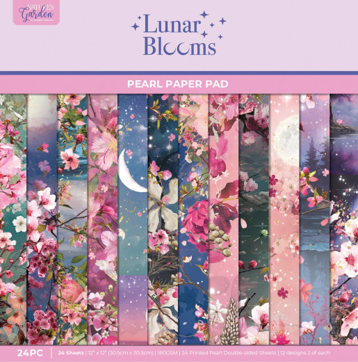 Lunar Blooms - 12x12 Paper Pad