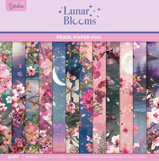 Lunar Blooms - 12x12 Paper Pad