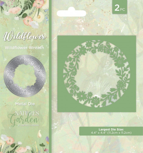 Metal Die - Natures Garden - Wildflower Wreath