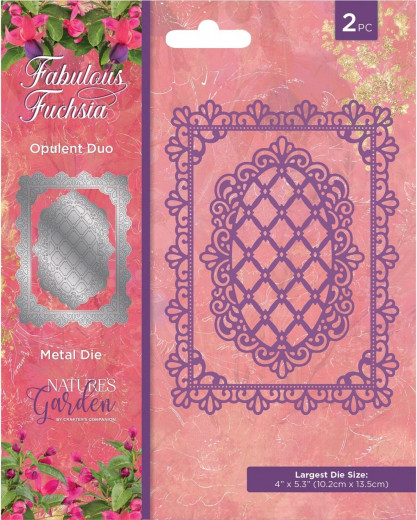 Metal Cutting Die - Fabulous Fuchsia - Opulent Duo