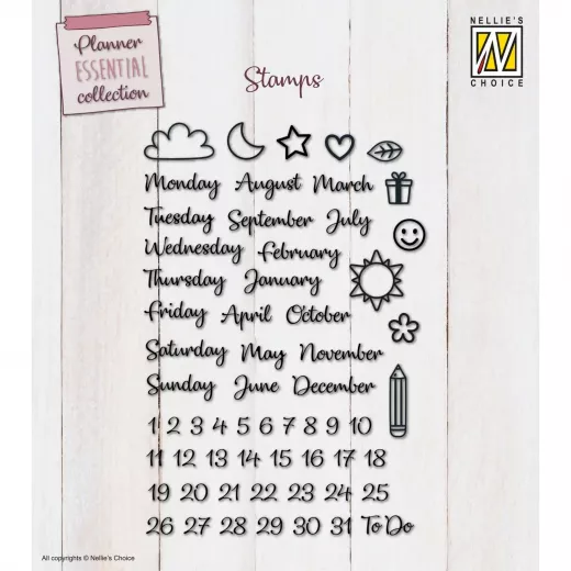 Clear Stamps - Planner Essentials (EN)