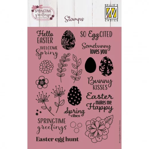 Clear Stamps - Springtime Greetings