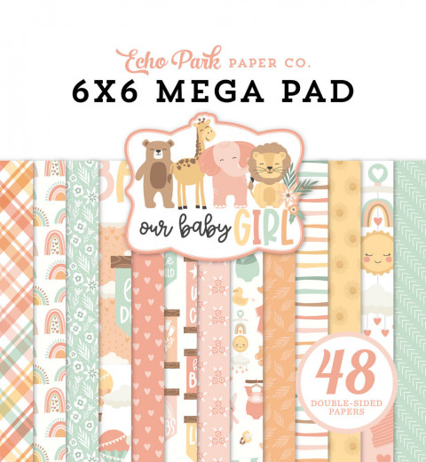 Our Baby Girl - 6x6 Mega Paper Pad