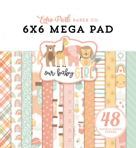 Our Baby Girl - 6x6 Mega Paper Pad