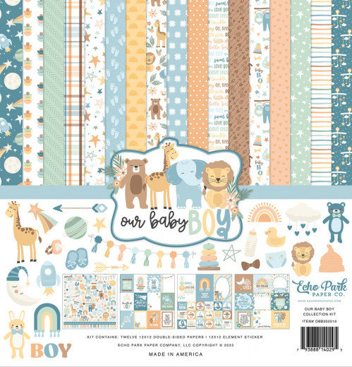 Our Baby Boy - 12x12 Collection Kit