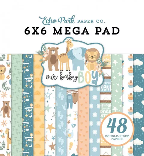 Our Baby Boy - 6x6 Mega Paper Pad