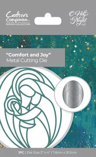 Metal Cutting Die - O Holy Night - Comfort and Joy