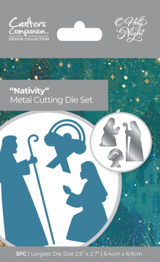 Metal Cutting Die - O' Holy Night - Nativity