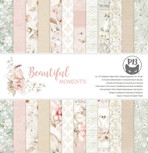 Beautiful Moments - 12x12 Paper Pad