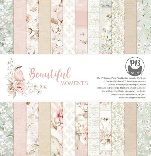 Beautiful Moments - 12x12 Paper Pad