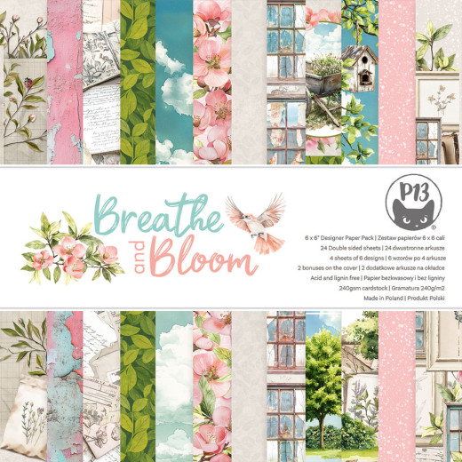 Breathe and Bloom - 6x6 Paper Pad