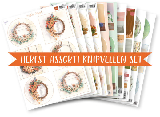 Marianne Design Sortiment Set - Schneidebögen Herbst